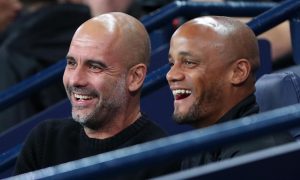 Vincent Kompany Pep Guardiola