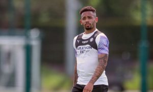 Gabriel Jesus Manchester City Training Session