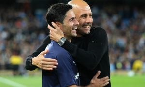 Arteta Pep Guardiola