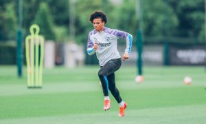 Leroy Sane Manchestercity Training