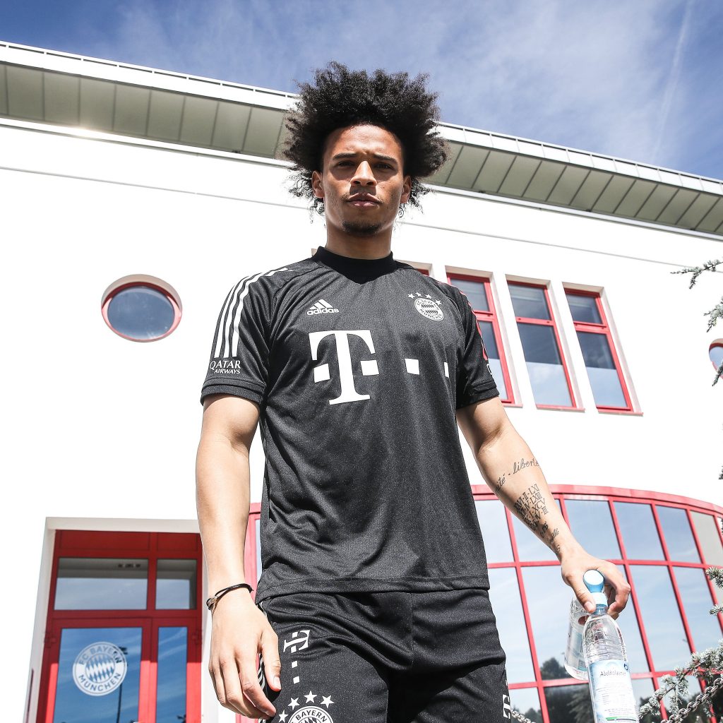 leroy-sane-bayern-training