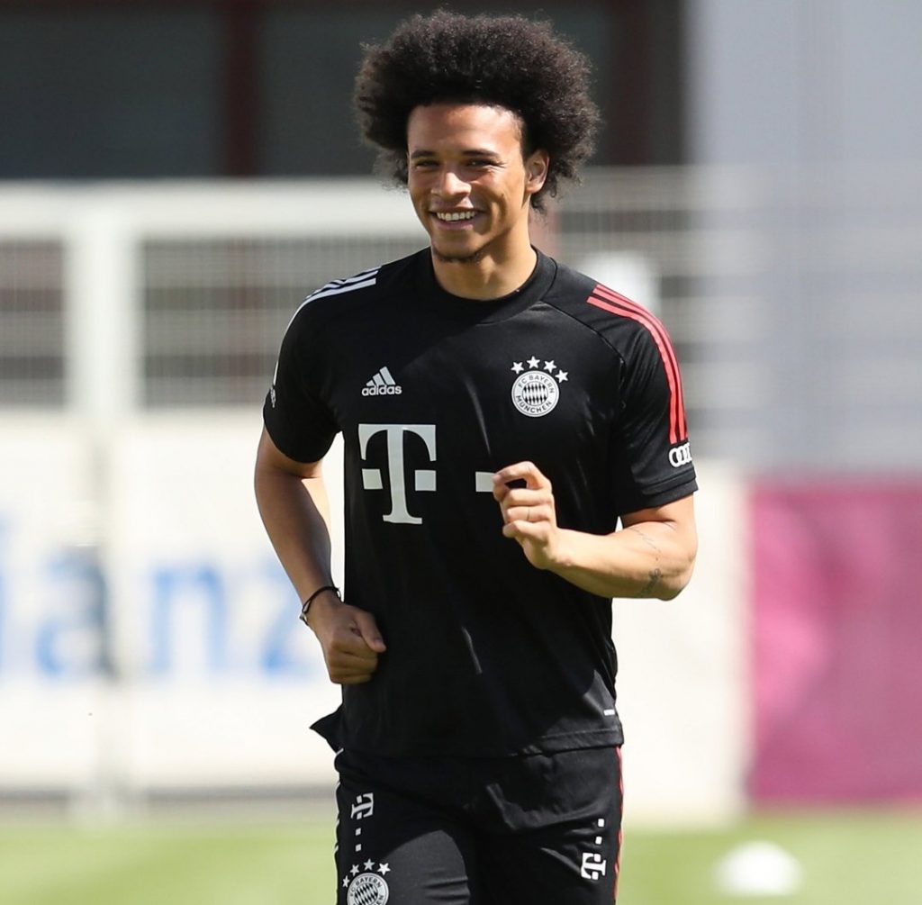 leroysane-bayern-training