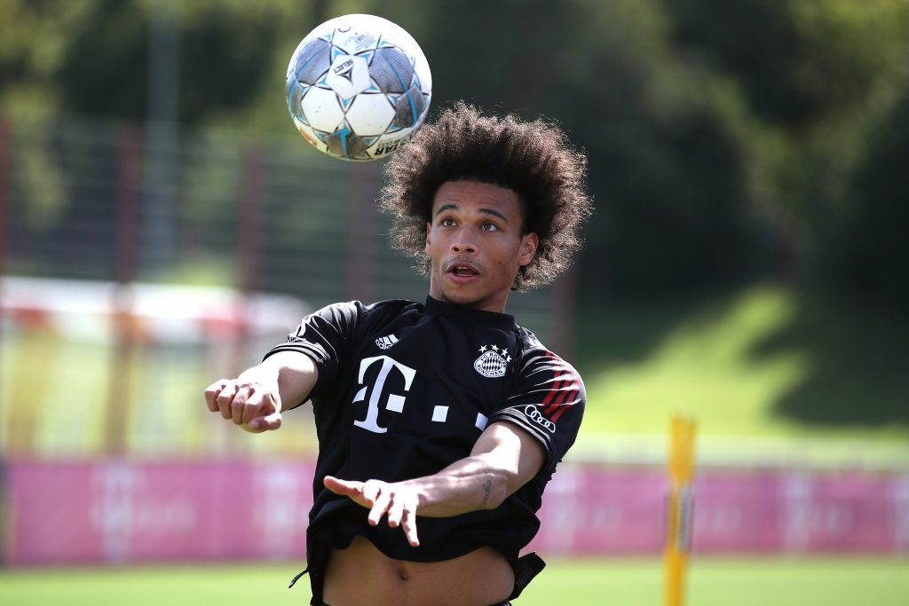 leroysane-first-training-bayern-munich