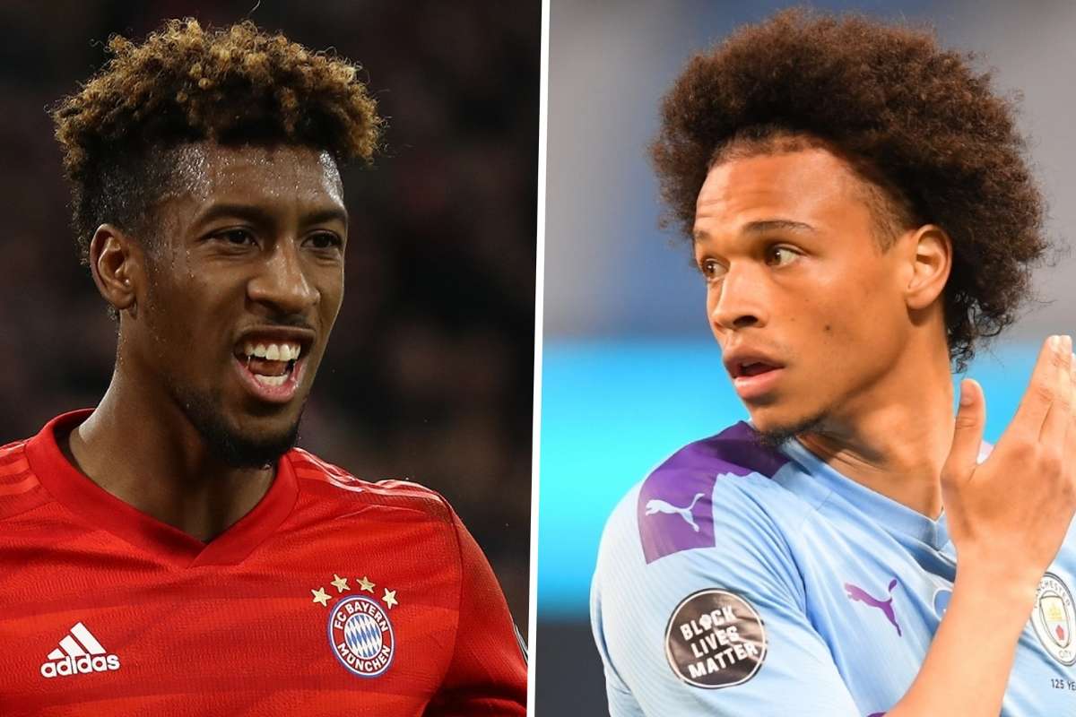 kingsley-coman-leroy-sane-bayern-munich-manchester-city