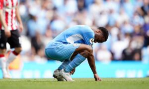 Raheem Sterling Man City 2021 22