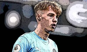 Cole Palmer Manchester City Premier League match wallpaper