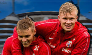 Odegaard Haaland Arsenal