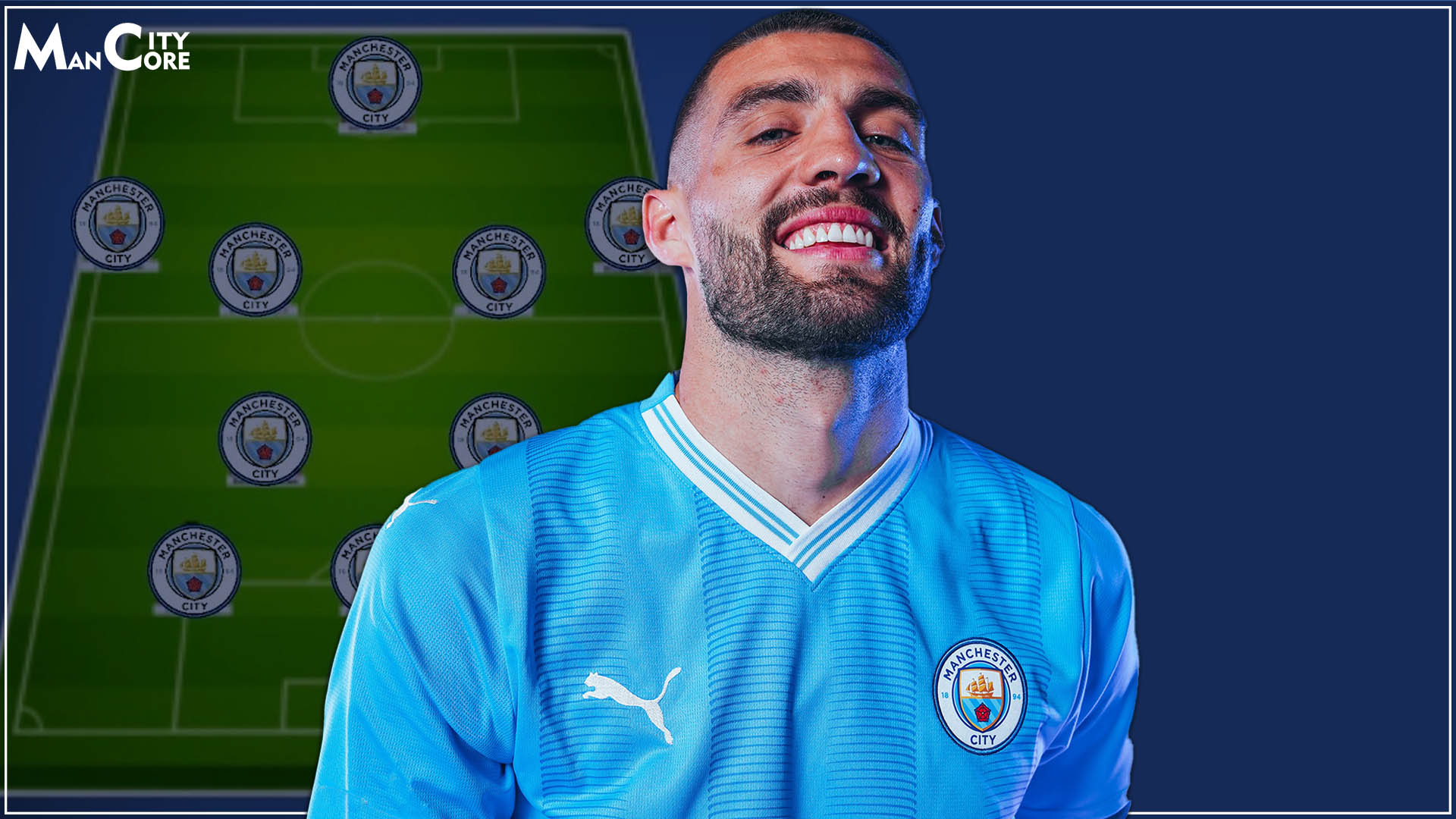How could Manchester City lineup with Kovacic & Gvardiol